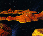 R. Geoffrey Blackburn "Spacred Miners" oil painting thumbnail
