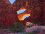 R. Geoffrey Blackburn Arches Park paintings 1 