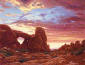 R. Geoffrey Blackburn Red Dawn oil painting