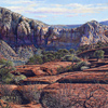 R. Geoffrey Blackburn Sedona Morning oil painting index