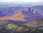 R Geoffrey Blackburn canyons paintings 15