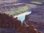 R Geoffrey Blackburn canyons paintings 4
