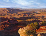 R. Geoffrey Blackburn Dead Horse Point painting 3