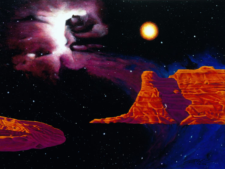 R. Geoffrey Blackburn High Energy Miners-space_paintings_4