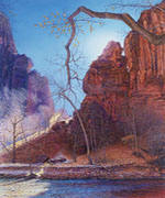 R. Geoffrey Blackburn Zion Park Paintings 2